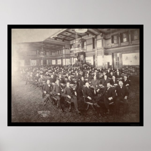 Poster Minnesota House Reps Photo 1901 (Devant)