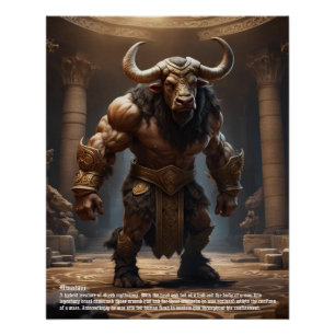 Poster Minotaure