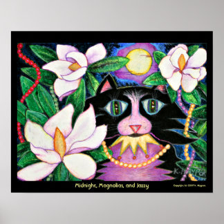 Poster Minuit, Magnolias et Jazzy