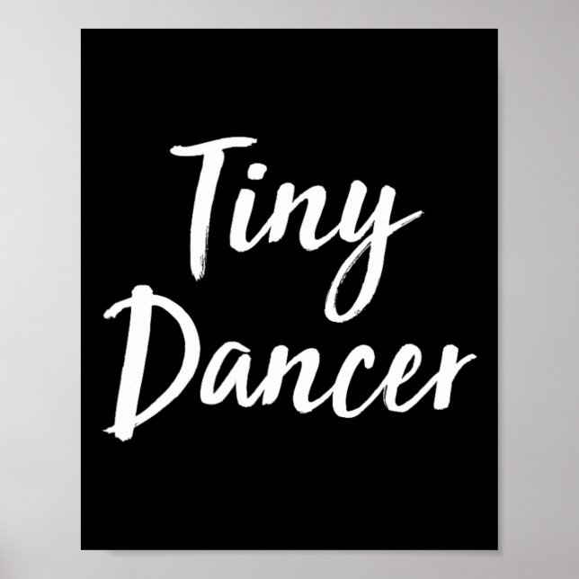 Poster Minuscule danseur - (Devant)