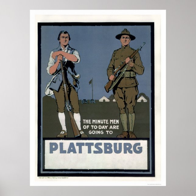 Poster Minute Men of Today (US02065) (Devant)