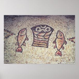Poster Miracle du pain et des poissons