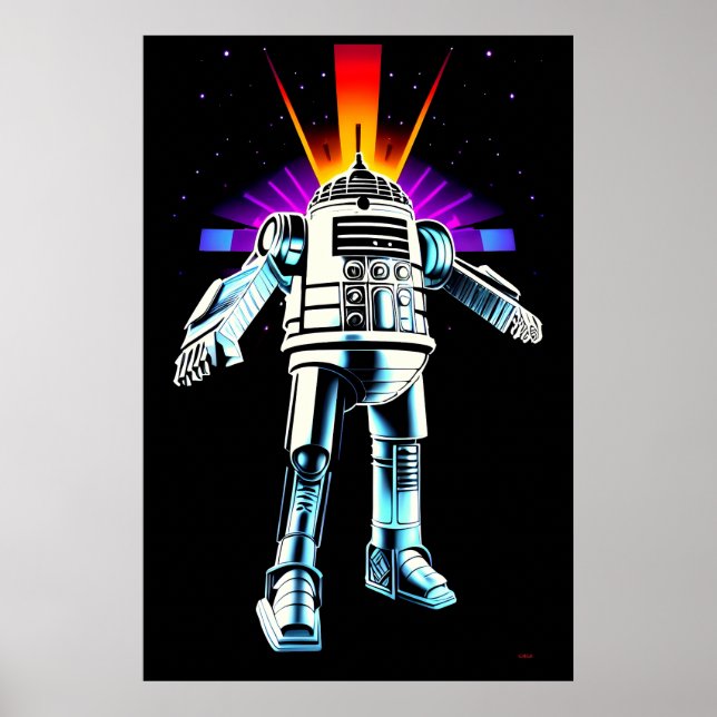 Poster Miracle of the Robot Redemption Ken Gage (Devant)