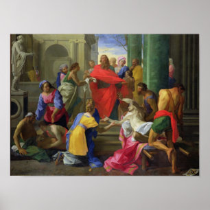 Poster Miracles de St Paul chez Ephesus, 1693