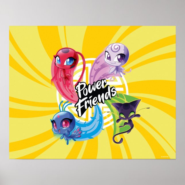 Poster Miraculaires Kwamis Power Friends (Devant)