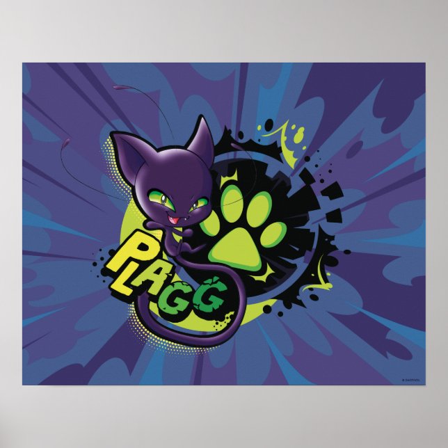 Poster Miraculous Kwami Plagg (Devant)