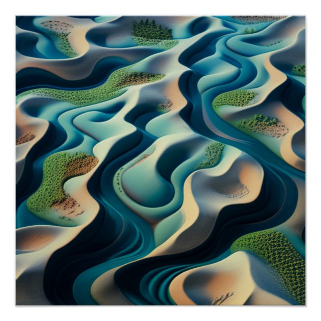 Poster Mirage currents (Devant)