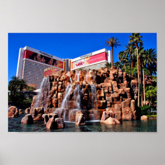 Poster Mirage Hotel Las Vegas États-Unis d'Amérique