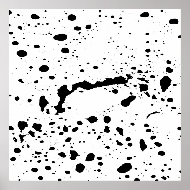 Poster Mirage monochrome (Devant)