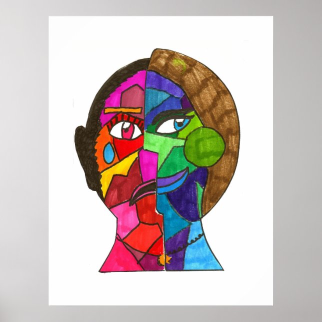 Poster mirandak blanc (Devant)