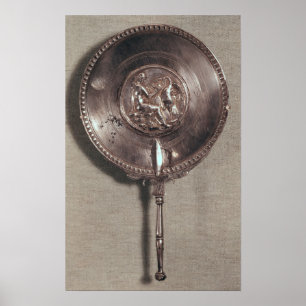 Poster Miroir à main représentant Leda et le cygne