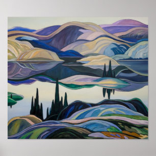 Poster Mirror Lake   Franklin Carmichael  