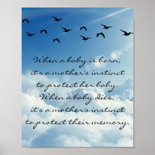 Poster Miscarriage/Infant Loss Memorial