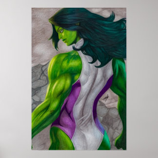 Poster Miss Hulk ~ Jennifer Walters