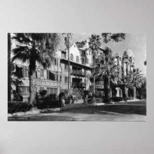 Poster Mission Inn Exterior de Riverside, CA Photographie