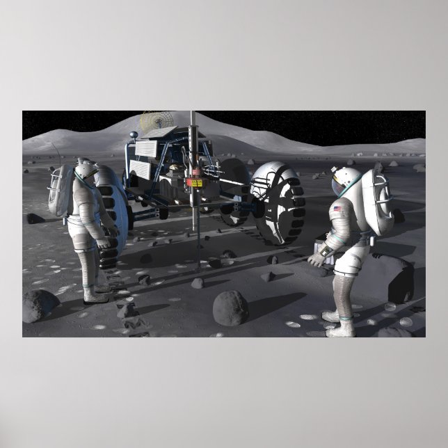 Poster Missions d'exploration spatiale futures 4 (Devant)