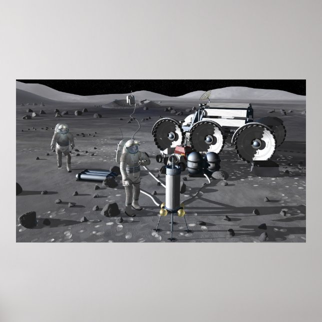 Poster Missions d'exploration spatiale futures 5 (Devant)