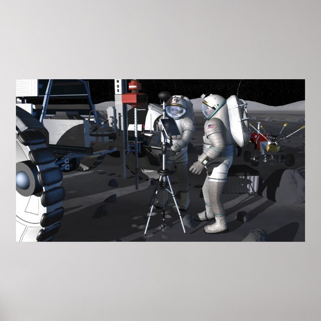 Poster Missions d'exploration spatiale futures 8 (Devant)