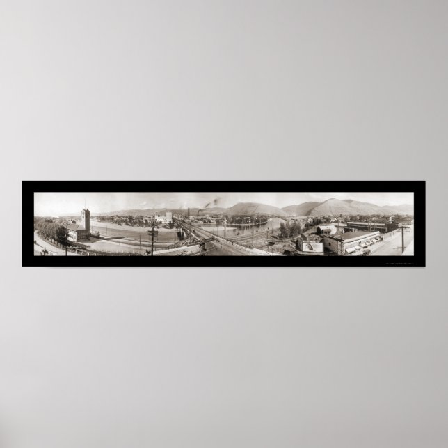 Poster Missoula, MT Photo 1922 (Devant)