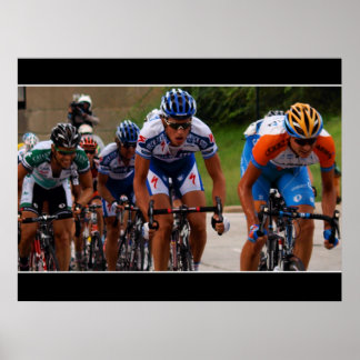 Poster Missouri Cycling Taille d'impression plus grande