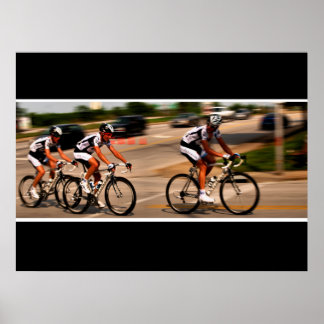 Poster Missouri Cycling Taille d'impression plus grande
