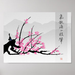 Poster Misty Blossom
