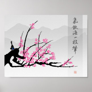 Poster Misty Blossom