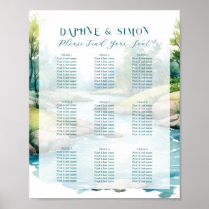 Poster Misty Mountain Mariage