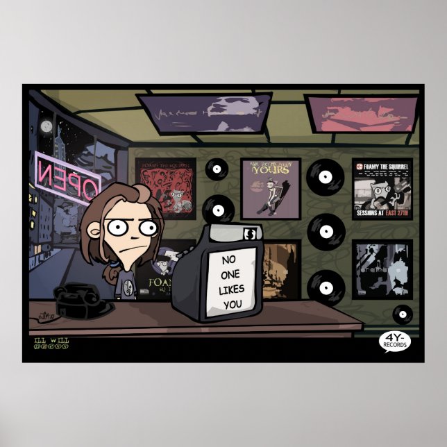 Poster mit 4 Platten (Vorne)