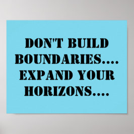 Poster mit Insider-Nachricht