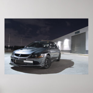 Poster Mitsubishi Evolution 8