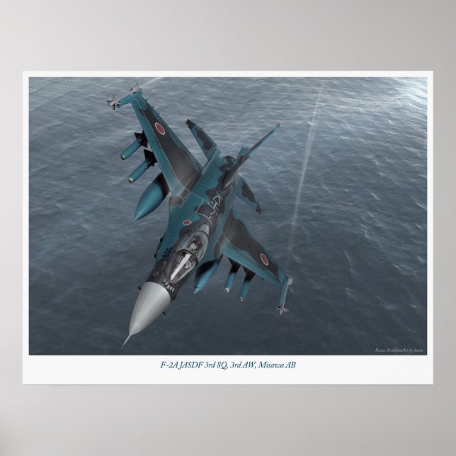 Poster Mitsubishi F-2 (Devant)