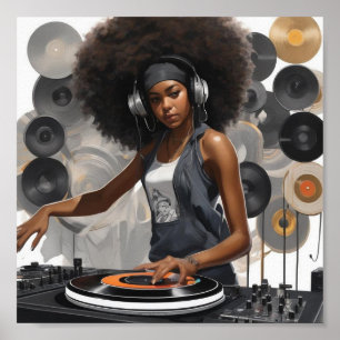 Poster mix dj girl lili 