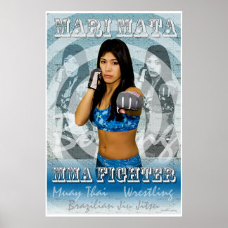 Poster MIXED MARTIAL ART Mari Mata