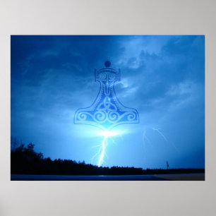 Poster Mjolnir Strikes