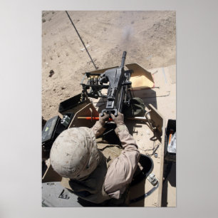 Poster MK-19 automatic grenade launcher