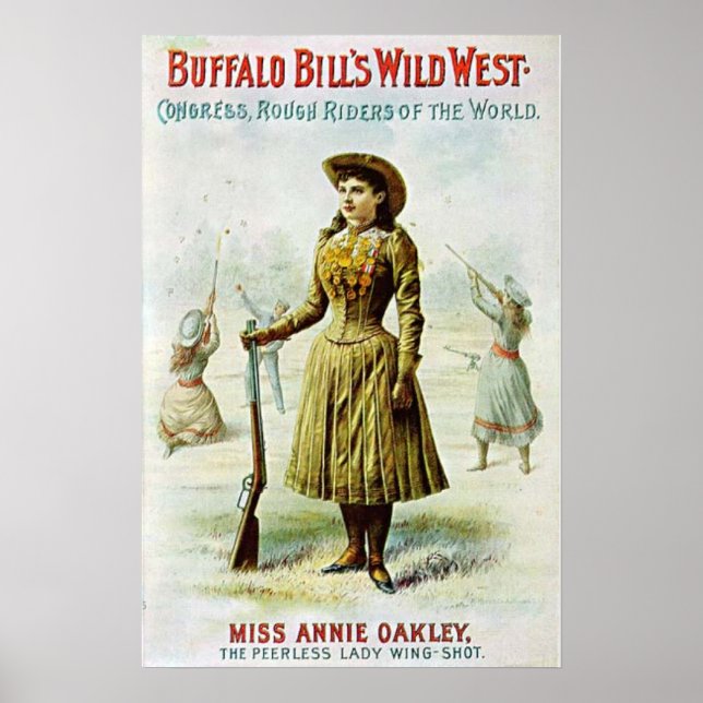 Poster Mlle Annie Oakley (Devant)