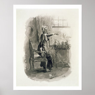Poster Mme Betsy Trotwood, de "Charles Dickens : A Gossi