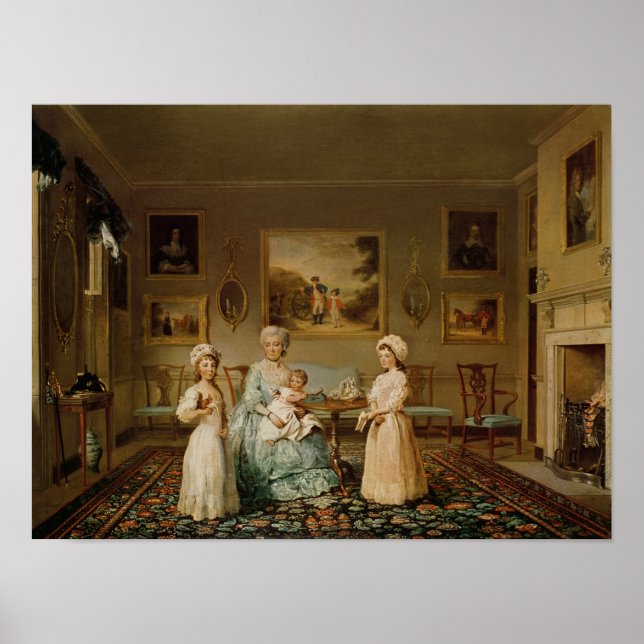 Poster Mme Congreve et ses enfants (Devant)