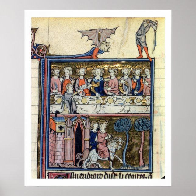 Poster Mme Fr 95 f.326 King Arthur et ses Chevaliers auto (Devant)