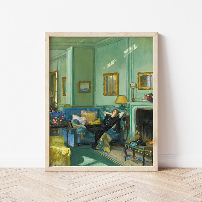 Poster Mme Osler | Sir John Lavery (Créateur téléchargé)