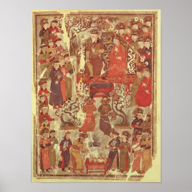 Poster Mme Supp. Pers.Genghis Khan et sa femme (Devant)