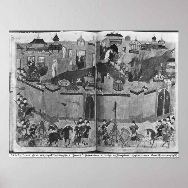 Poster Mme Suppl PersanMongols sous la direction (Devant)