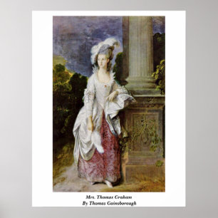 Poster Mme Thomas Graham By Thomas Gainsborough