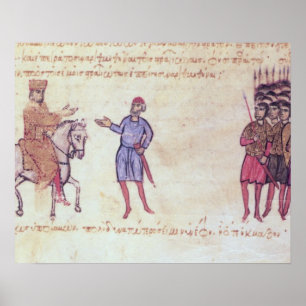 Poster MMS Vitr 26-7 L'armée byzantine en fuite