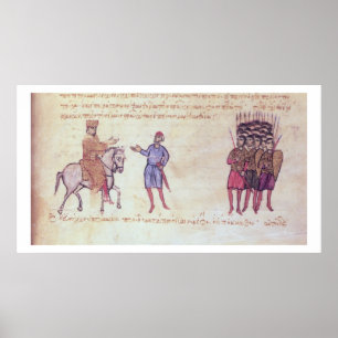 Poster MMS Vitr 26-7 L'armée byzantine en fuite