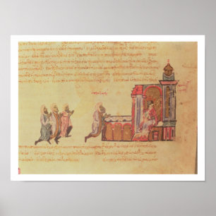Poster MMS Vitr 26-7 L'Empereur Byzantin Romanus III Ar