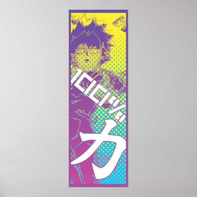 Poster Mob Psycho 100 puissance (Devant)