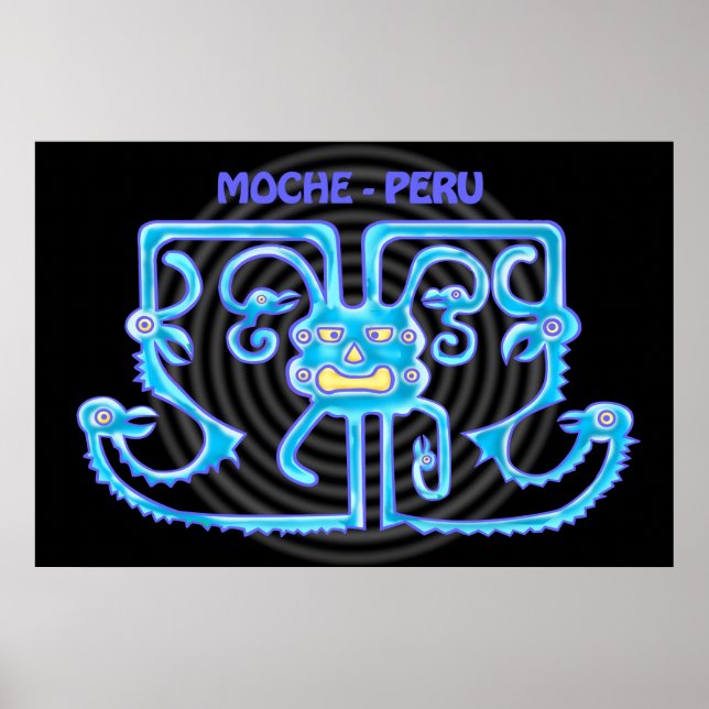 POSTER MOCHE-PÉROU (Devant)