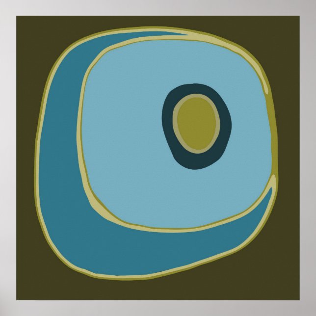 Poster Mod Circle 6 - Art Print (Devant)